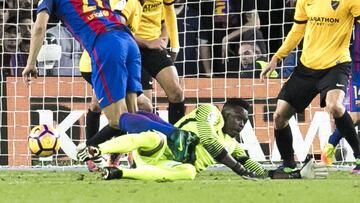 19/11/16 PARTIDO PRIMERA DIVISION
 FC BARCELONA - MALAGA CF 
 ANDRE GOMES 
 KAMENI 