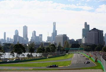 Circuito de Albert Park en Australia.