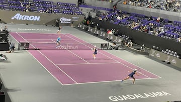 El WTA Finals se enciende en Zapopán