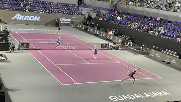 El WTA Finals se enciende en Zapopán