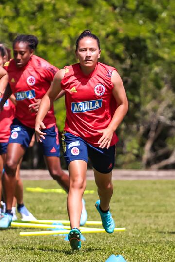 La Selección Colombia Femenina realizó su último entrenamiento en Villa Loyola antes de disputar la gran final de la Copa América Femenina ante Brasil.