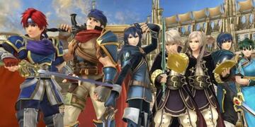 Super Smash Bros. Ultimate cuenta con muchos personajes de la serie Fire Emblem.