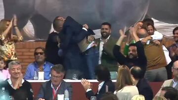 La euforia de Ramos al ver a su caballo proclamarse campe車n del mundo