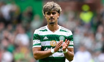 GLASGOW, SCOTLAND - JULY 16: Celtic's Jota during a pre-season friendly match between Celtic and Blackburn Rovers at Celtic Park, on July 16, 2022, in Glasgow, Scotland. (Photo by Rob Casey/SNS Group via Getty Images)