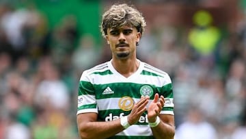 GLASGOW, SCOTLAND - JULY 16: Celtic's Jota during a pre-season friendly match between Celtic and Blackburn Rovers at Celtic Park, on July 16, 2022, in Glasgow, Scotland. (Photo by Rob Casey/SNS Group via Getty Images)