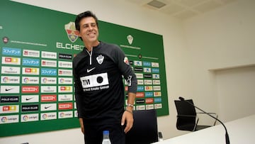 Gallego, técnico interino del Elche.