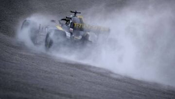 El Renault de Hulkenberg en Austin.