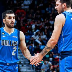 Campazzo fue invisible en Dallas