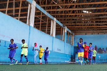 'Golden Girls' el primer club de fútbol femenino de Somalia