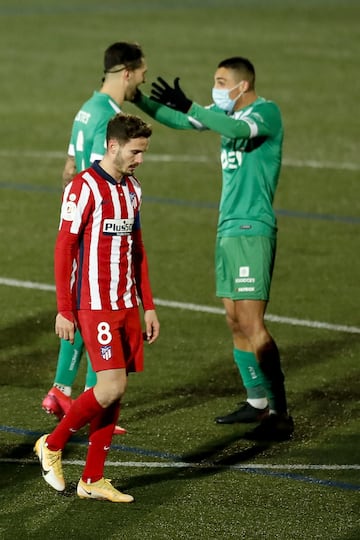 Final del partido, el Atlético queda eliminado de la Copa del Rey