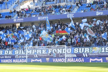 La agonía del Málaga