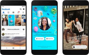 Felicitaciones en Stories, la nueva función de Facebook para celebrar un cumpleaños