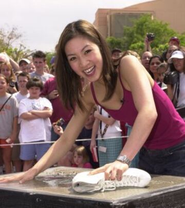 Michelle Kwan, ice-skater.