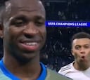 La reacción de Mbappé cuando le dan el MVP a Vinicius es reveladora: megaviral lo que hace