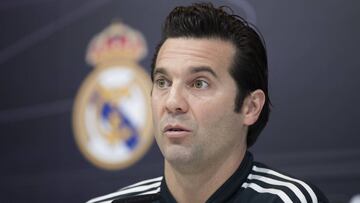 23/01/19 RUEDA DE PRENSA DE SOLARI ENTRENADOR DEL REAL MADRID