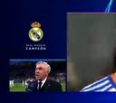 El mensaje de Ancelotti en el césped con dirección a Mbappé