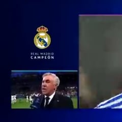 El mensaje de Ancelotti en el césped con dirección a Mbappé