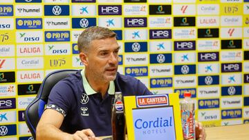 Carrión, este viernes en sala de prensa.