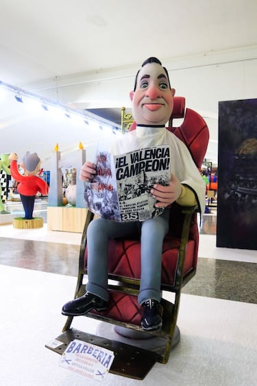 AS, presente en la Exposici¨®n del Ninot de las Fallas de Valencia
