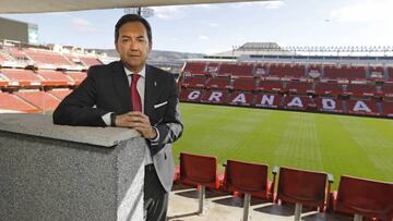 Monterrubio habló de la dura semana del Granada.