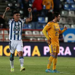 Pachuca derrotó a Tigres en la Jornada 9 del Clausura 2022