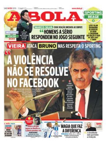 Portadas de la prensa deportiva