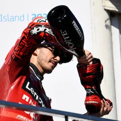 Bagnaia: “Más contento por el liderato que por la carrera”