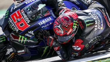 20 Quartararo Fabio (fra), Monster Energy Yamaha MotoGP, Yamaha YZR-M1, action during the 2021 Bitci Motorrad Grand Prix von Osterreich, Austrian Grand Prix from August 13 to 20, 2021 on the Red Bull Ring, in Spielberg, Austria - Photo Studio Milagro / DP