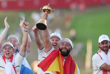 Los 539 días entre triunfos de Jon Rahm: las multas, la Ryder, el tercer hijo...