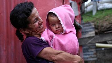 Familias pobres de Colombia.