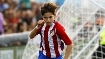 Garnacho, en el Atlético: “Era más listo que el resto de chicos, pero se volvió problemático...”
