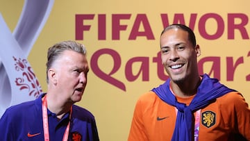 Van Gaal y Van Dijk.