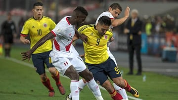 Colombia ante Per&uacute;