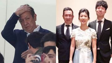 Peter Lim no estará en la final de Copa, su hijo sí