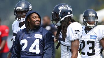 Richard Sherman: "no descart¨¦is la vuelta de Marshawn Lynch"