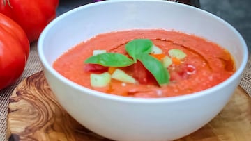 Gazpacho andaluz.