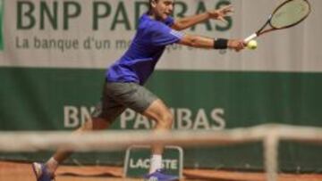 Marcelo Tomás Barrios llegó hasta cuartos de final en Roland Garros.