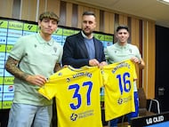 02/01/26 CADIZ CF PRESENTACION DE ANTONIO CORDERO Y JERONIMO DOMINA