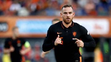 ROTTERDAM - Vincent Janssen of Holland during the UEFA Nations League match between the Netherlands and Wales at Feyenoord stadium on June 14, 2022 in Rotterdam, Netherlands. ANP PIETER STAM DE YOUNG (Photo by ANP via Getty Images)