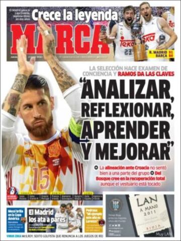 Portadas de la prensa mundial