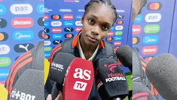 Así fueron las declaraciones de Linda tras su victoria ante Paraguay.