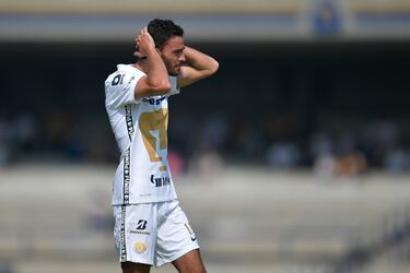 Higor Meritao y Jerónimo Rodríguez serán bajas de Pumas