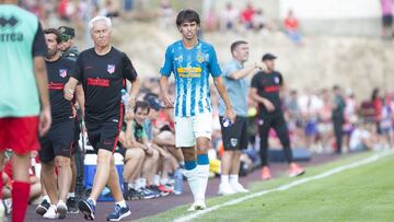 Joao Félix se lesionó en su debut con el Atlético de Madrid.