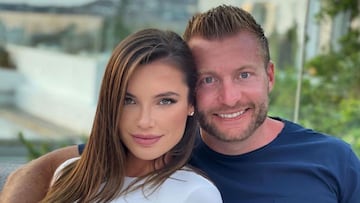 While Rams head coach Sean McVay looks for more success, his wife Veronika continues to get attention.