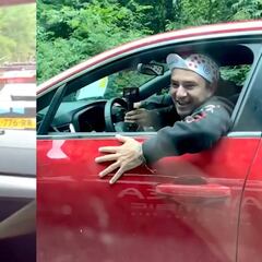 El emocionante reencuentro de Nairo con sus fanáticos