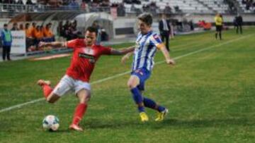 Instante del partido.