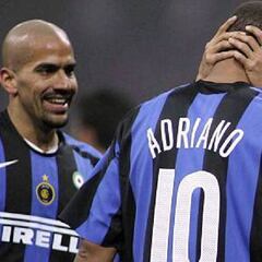 Iván Ramiro Córdoba pensó que Adriano sería el mejor del mundo