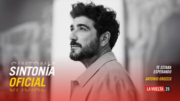 ‘Te estaba esperando’, de Antonio Orozco, la sintonía de La Vuelta