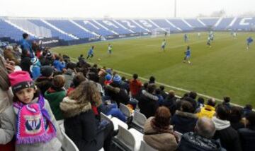 Butarque abre sus puertas a la afición pepinera