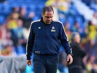 Andre Soares Jardine head coach of America during the quarter-final second match between America and Monterrey as part of the Liga BBVA MX, Torneo Apertura 2025 at Ciudad de los Deportes Stadium, on November 29, 2025 in Mexico City, Mexico.
